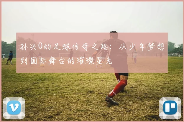 孙兴O的足球传奇之路：从少年梦想到国际舞台的璀璨星光